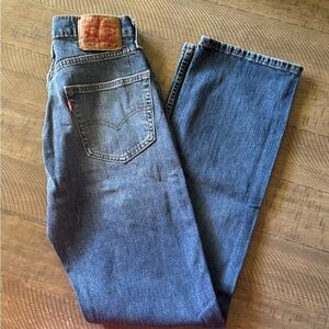 Levi's Blue Straight Jeans Classic Denim Style